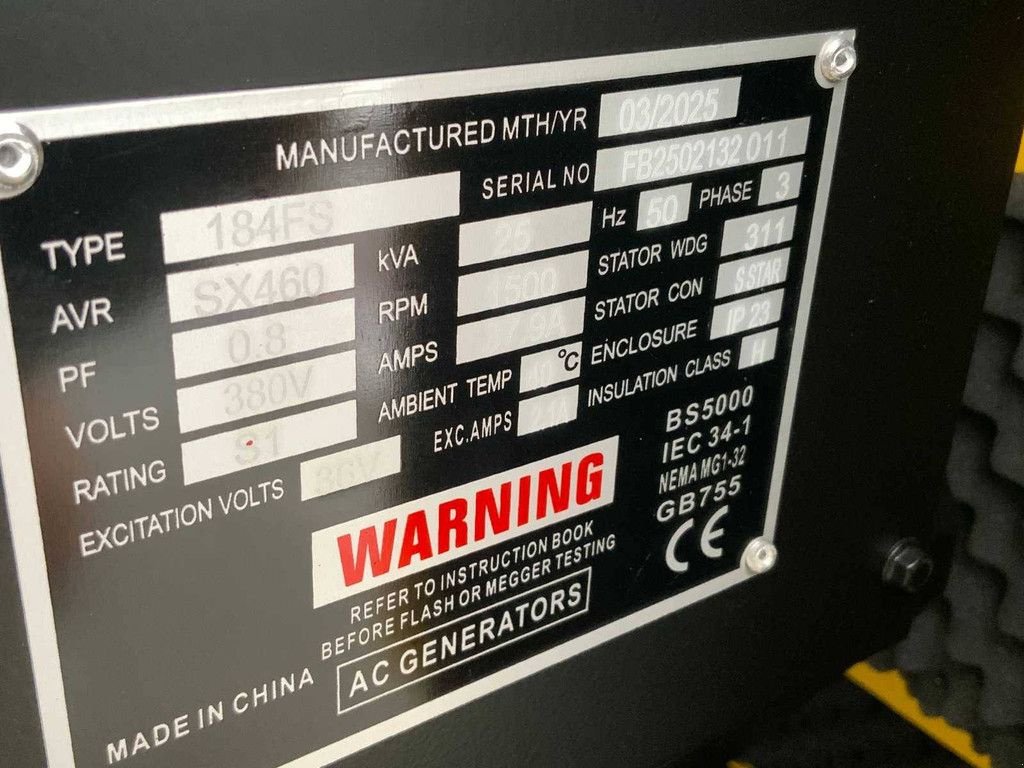 Notstromaggregat del tipo Sonstige Onbekend, Neumaschine en Antwerpen (Imagen 3)