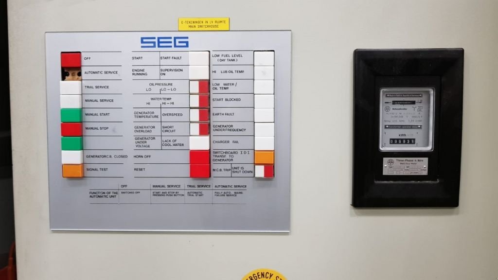 Notstromaggregat des Typs Sonstige Schakelast Besturingskast ten behoeve van generatorset, Gebrauchtmaschine in VEEN (Bild 2)