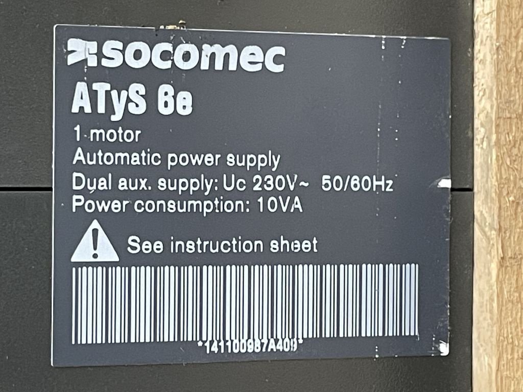 Notstromaggregat des Typs Sonstige Socomec Automatische Netovername 125 Ampere ATS, Neumaschine in VEEN (Bild 3)
