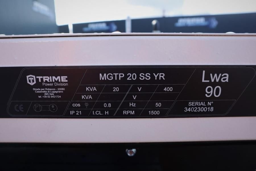 Notstromaggregat Türe ait Sonstige Trime MGTP 20 SS YR Valid inspection, *Guarantee! Diesel, Gebrauchtmaschine içinde Groenlo (resim 7)