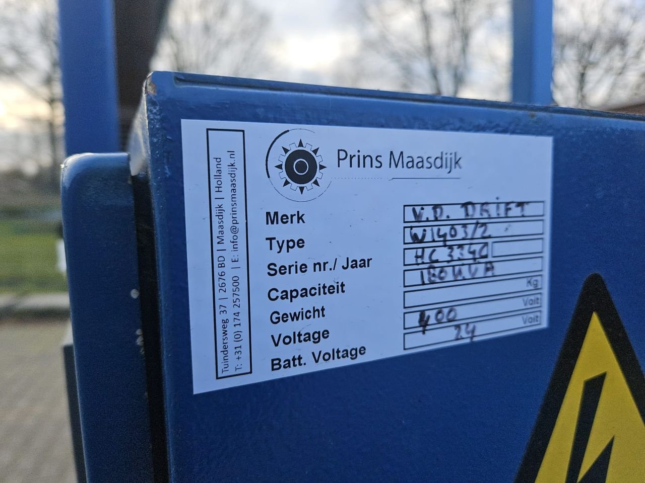 Notstromaggregat typu Sonstige Volvo Stamford 180 KVA TD102FL, Gebrauchtmaschine v Nederweert (Obrázek 8)