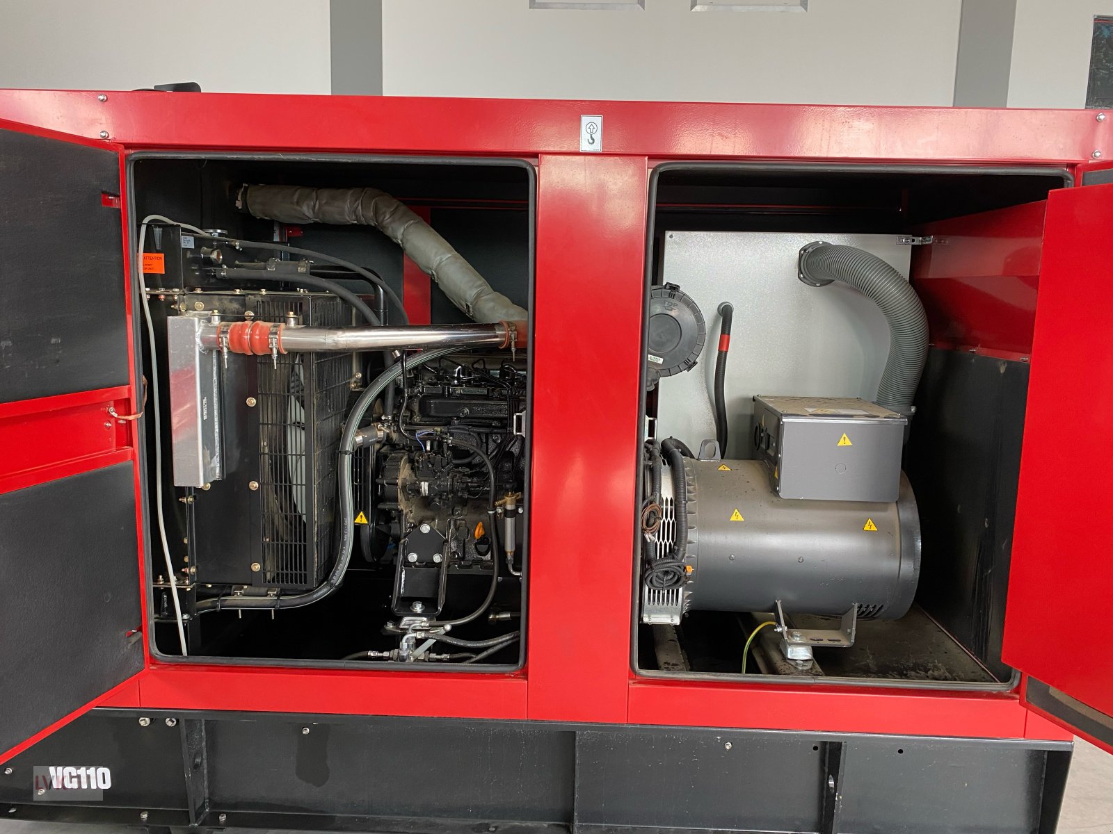 Notstromaggregat του τύπου Valtra VG 110, Neumaschine σε Weißenburg (Φωτογραφία 4)