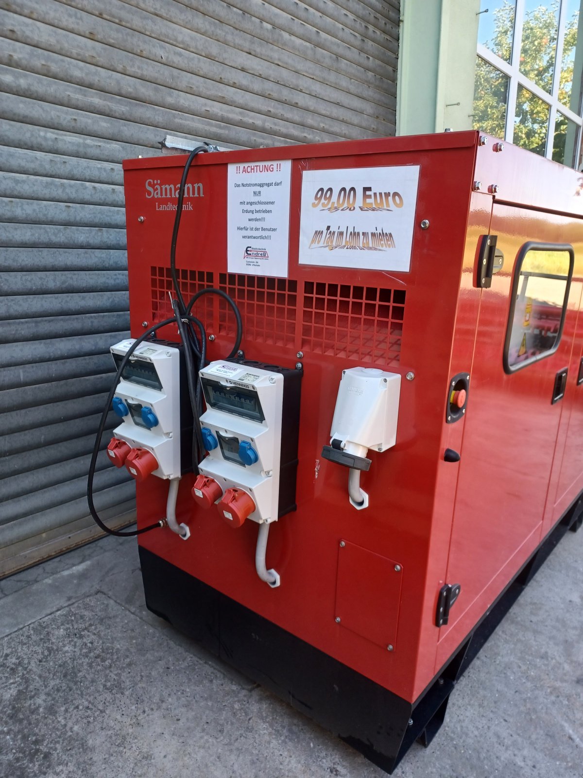 Notstromaggregat typu Valtra VG 60, Gebrauchtmaschine v Uffenheim (Obrázek 1)