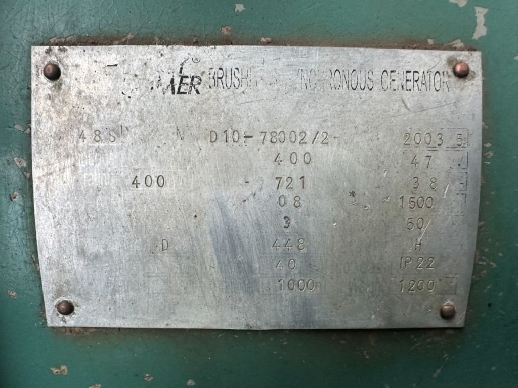 Notstromaggregat des Typs Volvo TAD 1631 GE Leroy Somer 500 kVA generatorset, Gebrauchtmaschine in VEEN (Bild 8)