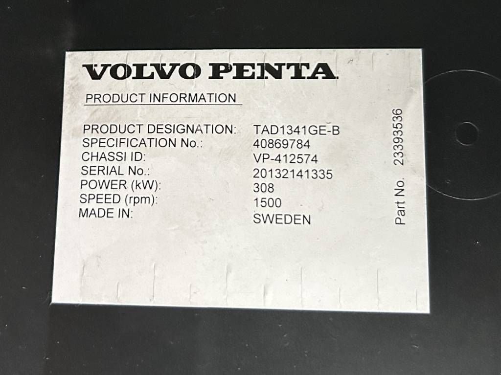 Notstromaggregat типа Volvo TAD1341GE - 350 kVA Generator - DPX-18878, Neumaschine в Oudenbosch (Фотография 10)