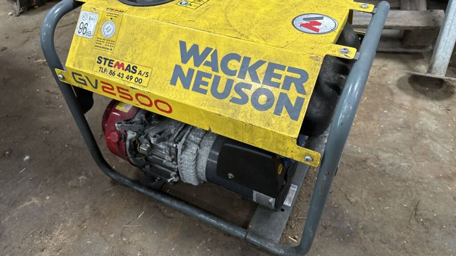 Notstromaggregat typu Wacker Neuson GV2500, Gebrauchtmaschine w Rødovre (Zdjęcie 1)