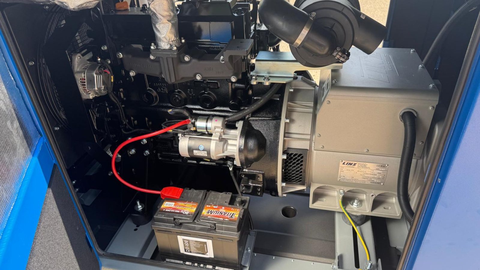 Notstromaggregat του τύπου Yanmar 44 KVA nødstrømgenerator 40/44, Gebrauchtmaschine σε Tønder (Φωτογραφία 4)