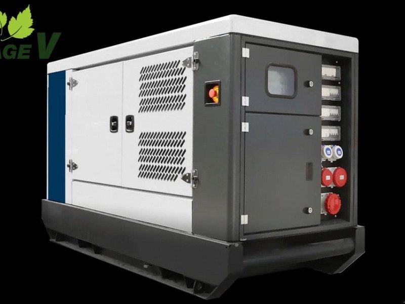 Notstromaggregat des Typs Yanmar Stage 5 Stamford 35 kVA Rental Silent Generatorset Stage V New !, Neumaschine in VEEN (Bild 1)