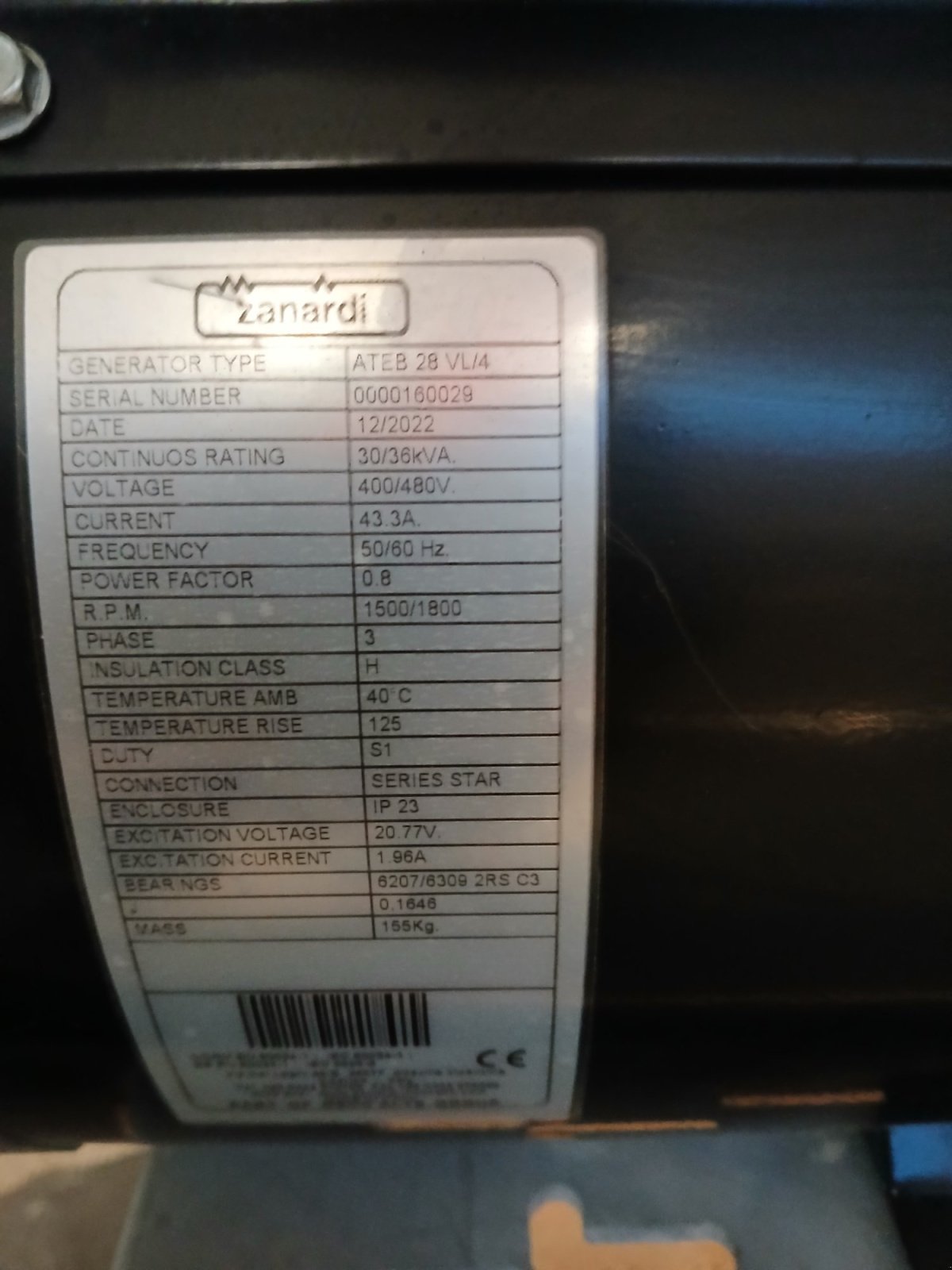 Notstromaggregat του τύπου Zapfwellen Notstromagregath ATNE 30 KVA, Gebrauchtmaschine σε Oxenbronn (Φωτογραφία 6)