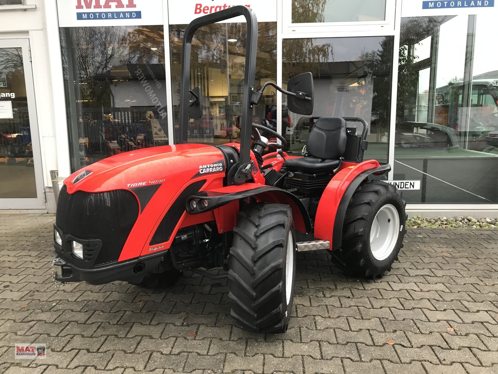 Obstbautraktor del tipo Antonio Carraro Tigre 3800, Neumaschine en Waldkraiburg (Imagen 1)