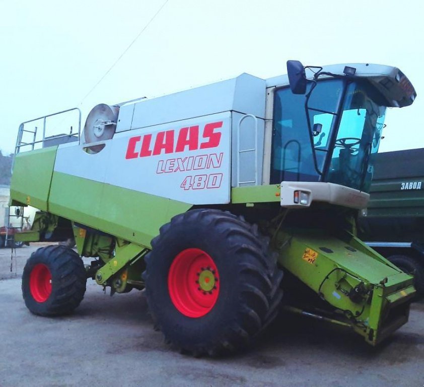 Oldtimer-Mähdrescher of the type CLAAS Lexion 480, Neumaschine in Суми (Picture 1)
