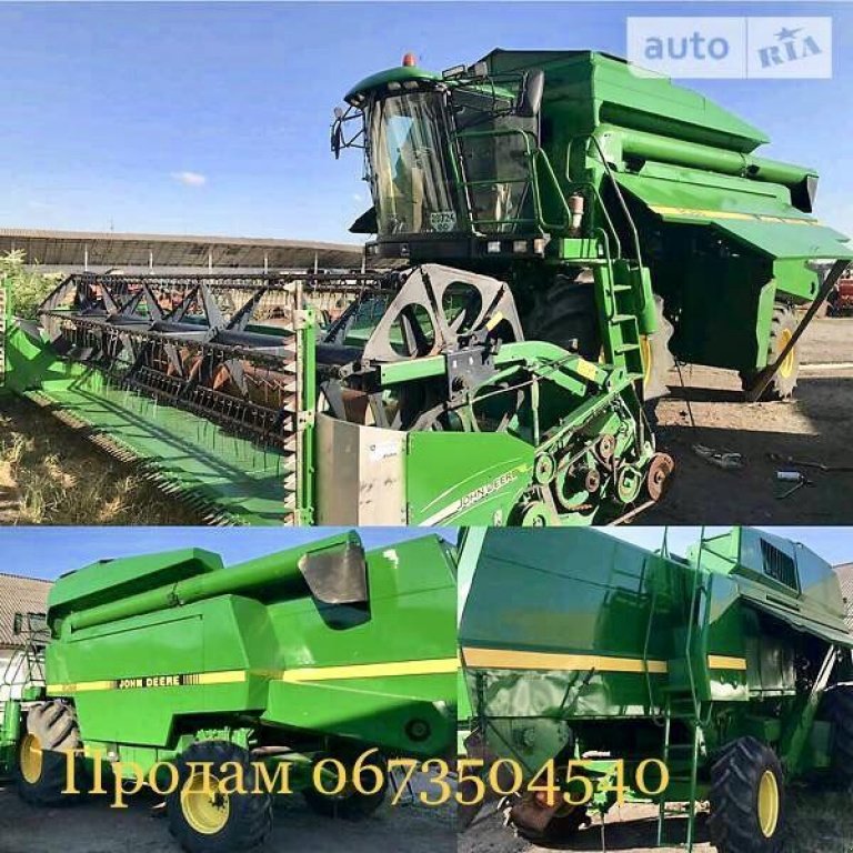Oldtimer-Mähdrescher des Typs John Deere 2066, Neumaschine in Тернопіль (Bild 1)