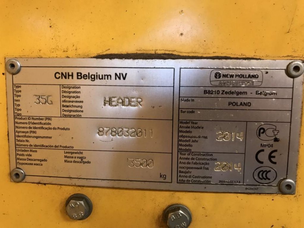 Oldtimer-Mähdrescher typu New Holland CX8090 Elevation, Neumaschine v Біла Церква (Obrázek 13)