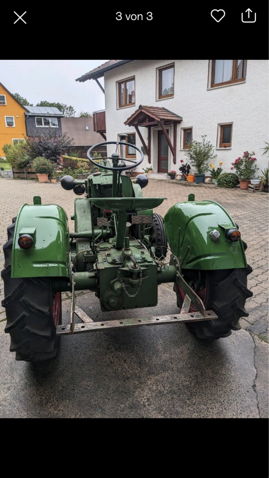 Oldtimer-Traktor des Typs Allgaier R 18, Gebrauchtmaschine in Freudenberg (Bild 3)