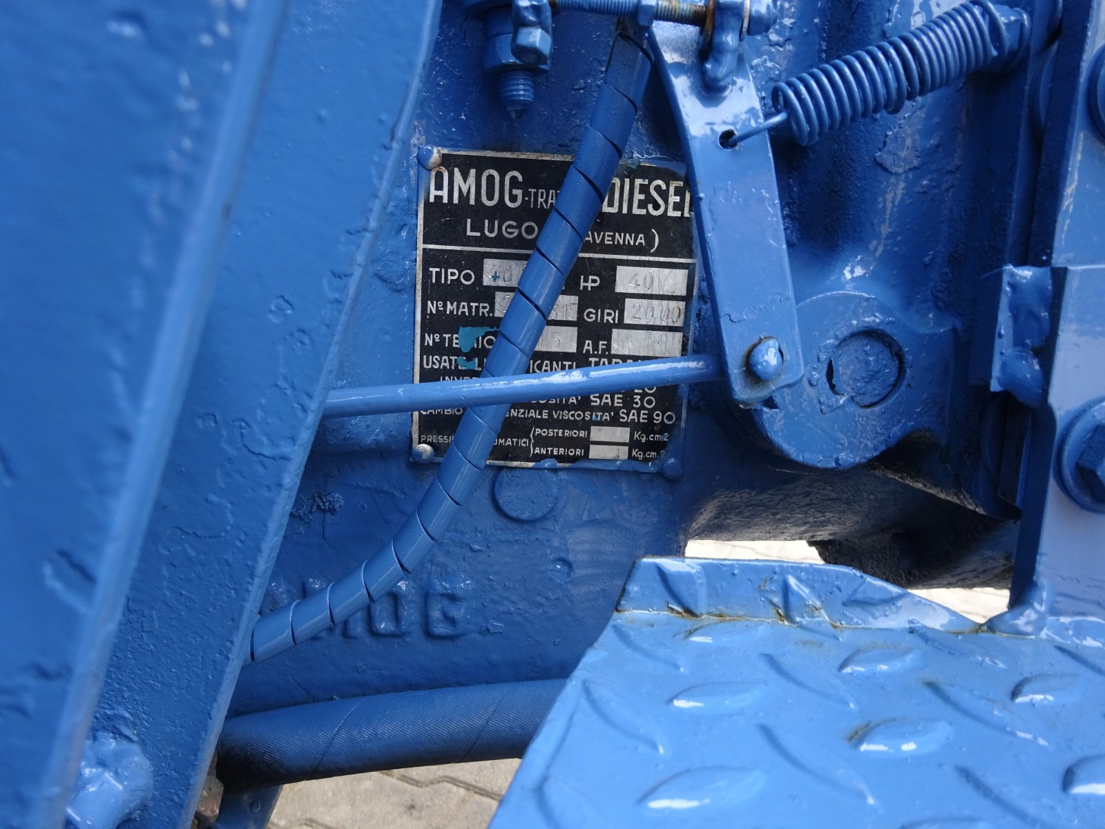 Oldtimer-Traktor tipa Amog 40, Gebrauchtmaschine u Tuntenhausen (Slika 5)