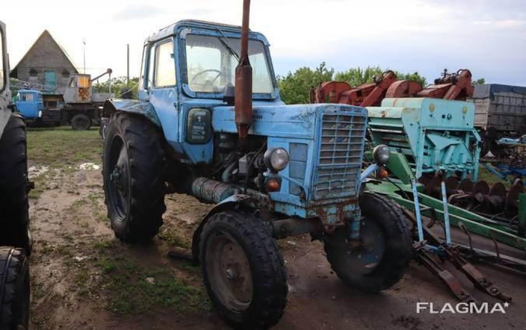 Oldtimer-Traktor Türe ait Belarus Беларус-80, Neumaschine içinde Херсон (resim 1)