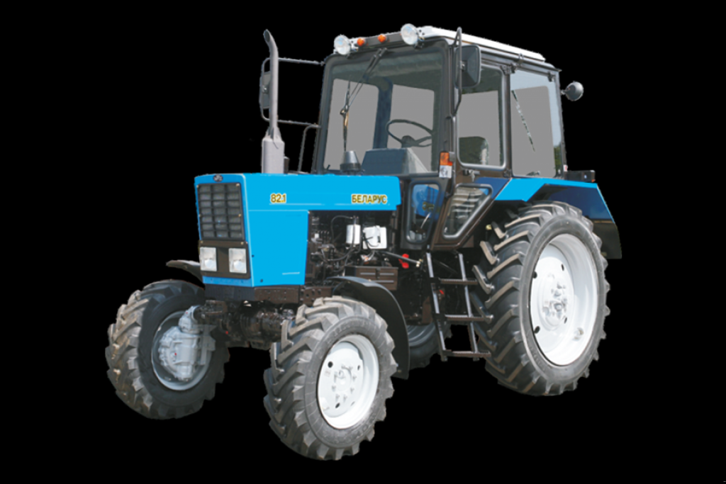 Oldtimer-Traktor des Typs Belarus Беларус-82.1, Neumaschine in Чабани (Bild 1)