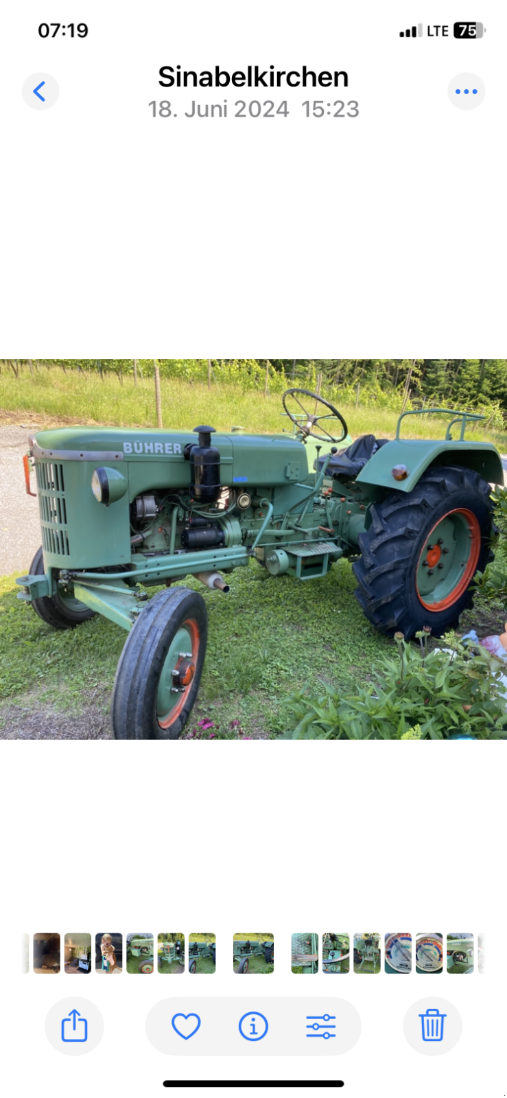 Oldtimer-Traktor типа Bührer Spezial UN 4/10, Gebrauchtmaschine в Sinabelkirchen (Фотография 1)