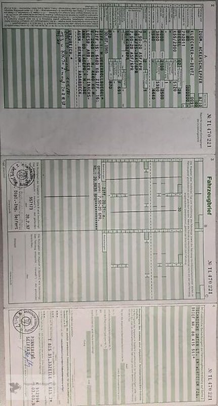 Oldtimer-Traktor типа Deutz-Fahr D80 Traktor Schlepper Oldtimer H-Kenzeichen, Gebrauchtmaschine в Gevelsberg (Фотография 9)