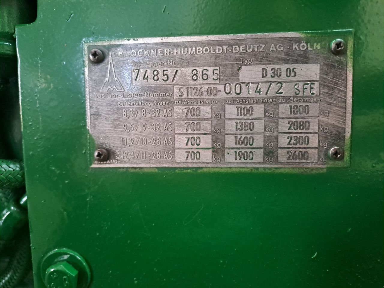Oldtimer-Traktor typu Deutz D-3005, Gebrauchtmaschine v Wierden (Obrázek 9)