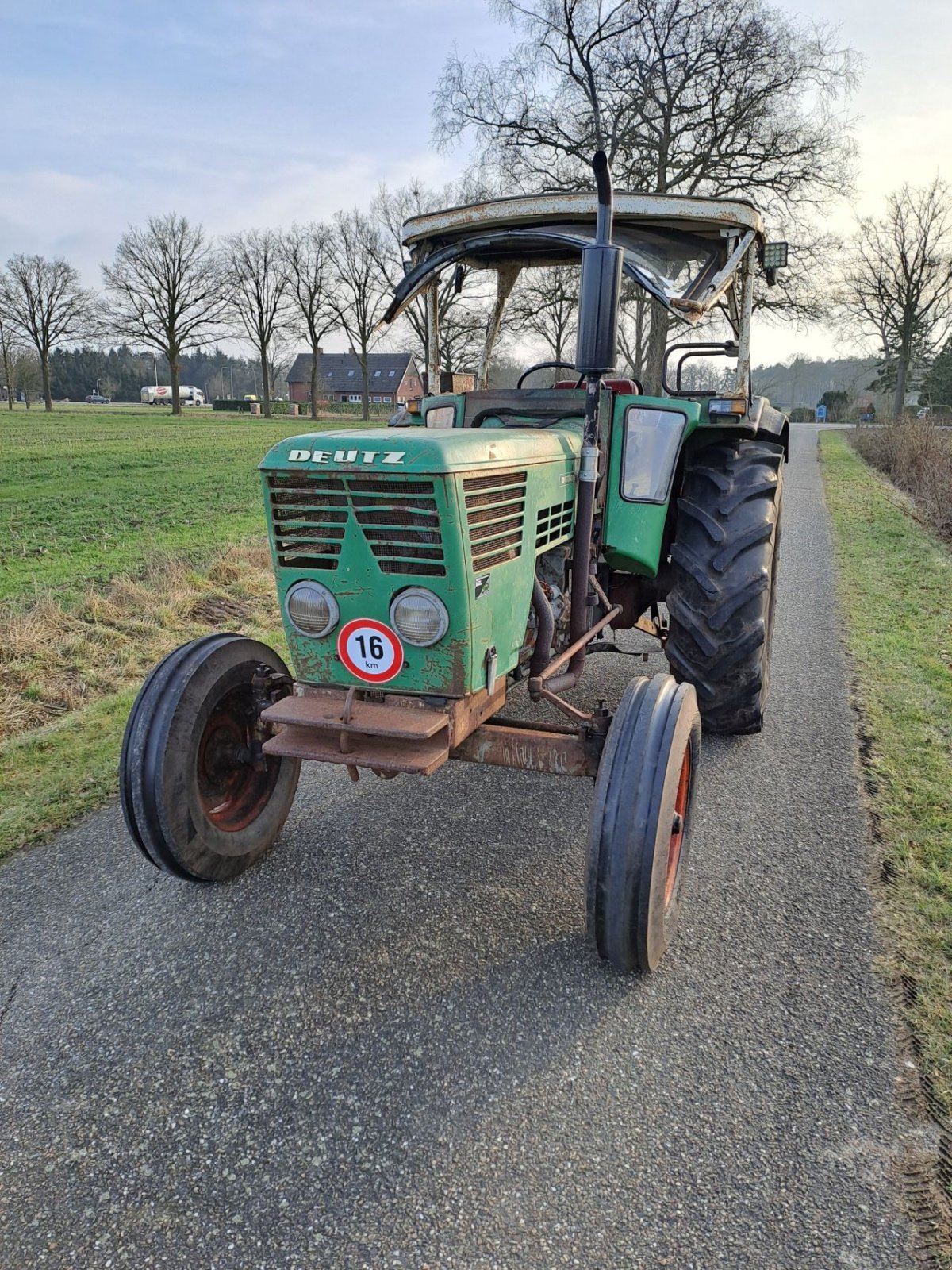 Oldtimer-Traktor Türe ait Deutz D 6006, Gebrauchtmaschine içinde Wierden (resim 10)