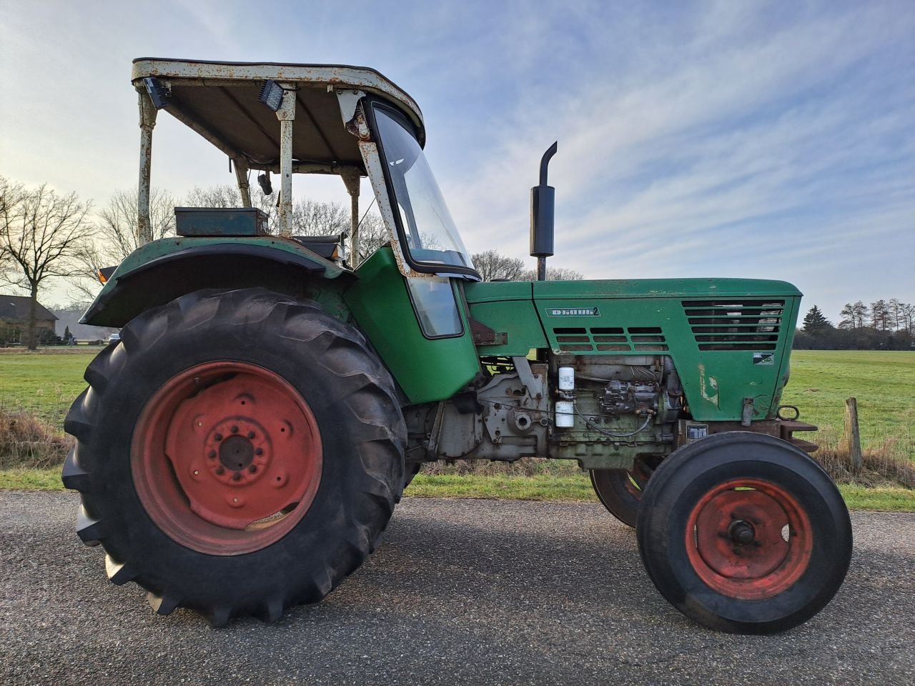 Oldtimer-Traktor Türe ait Deutz D 6006, Gebrauchtmaschine içinde Wierden (resim 3)