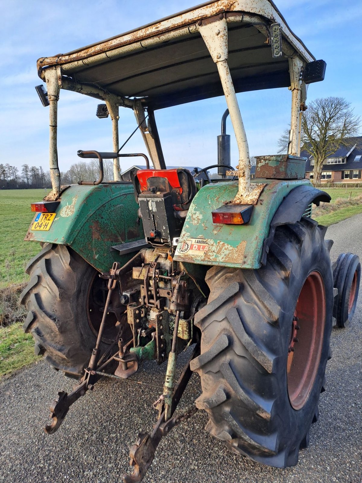 Oldtimer-Traktor Türe ait Deutz D 6006, Gebrauchtmaschine içinde Wierden (resim 5)