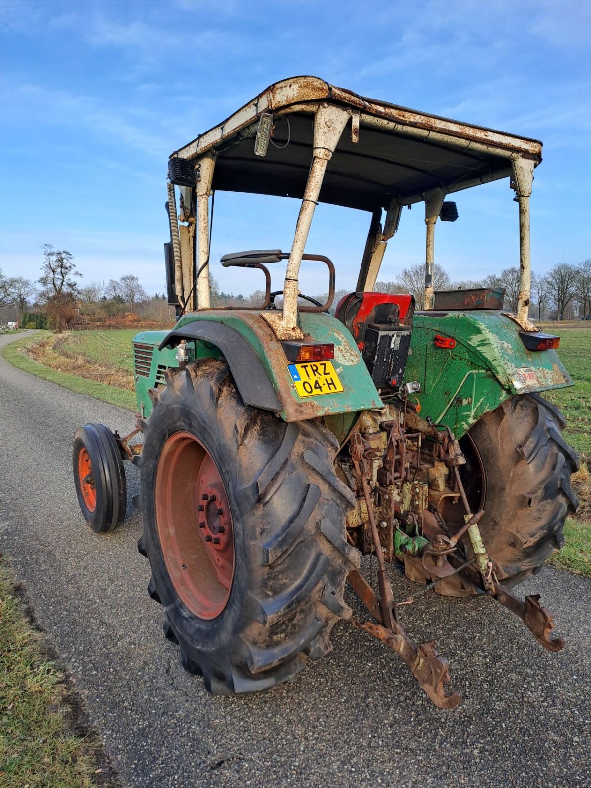 Oldtimer-Traktor Türe ait Deutz D 6006, Gebrauchtmaschine içinde Wierden (resim 4)