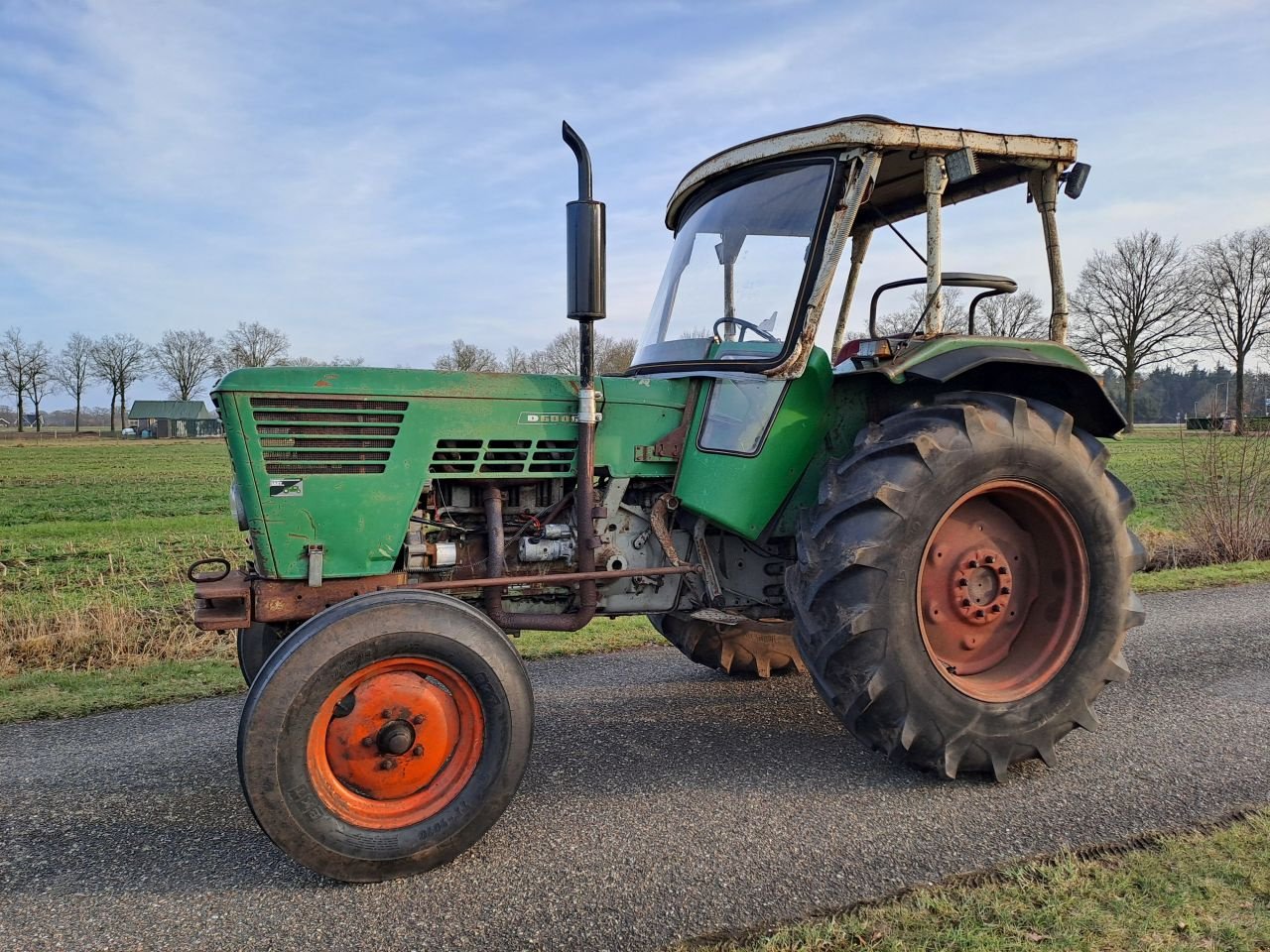 Oldtimer-Traktor Türe ait Deutz D 6006, Gebrauchtmaschine içinde Wierden (resim 2)