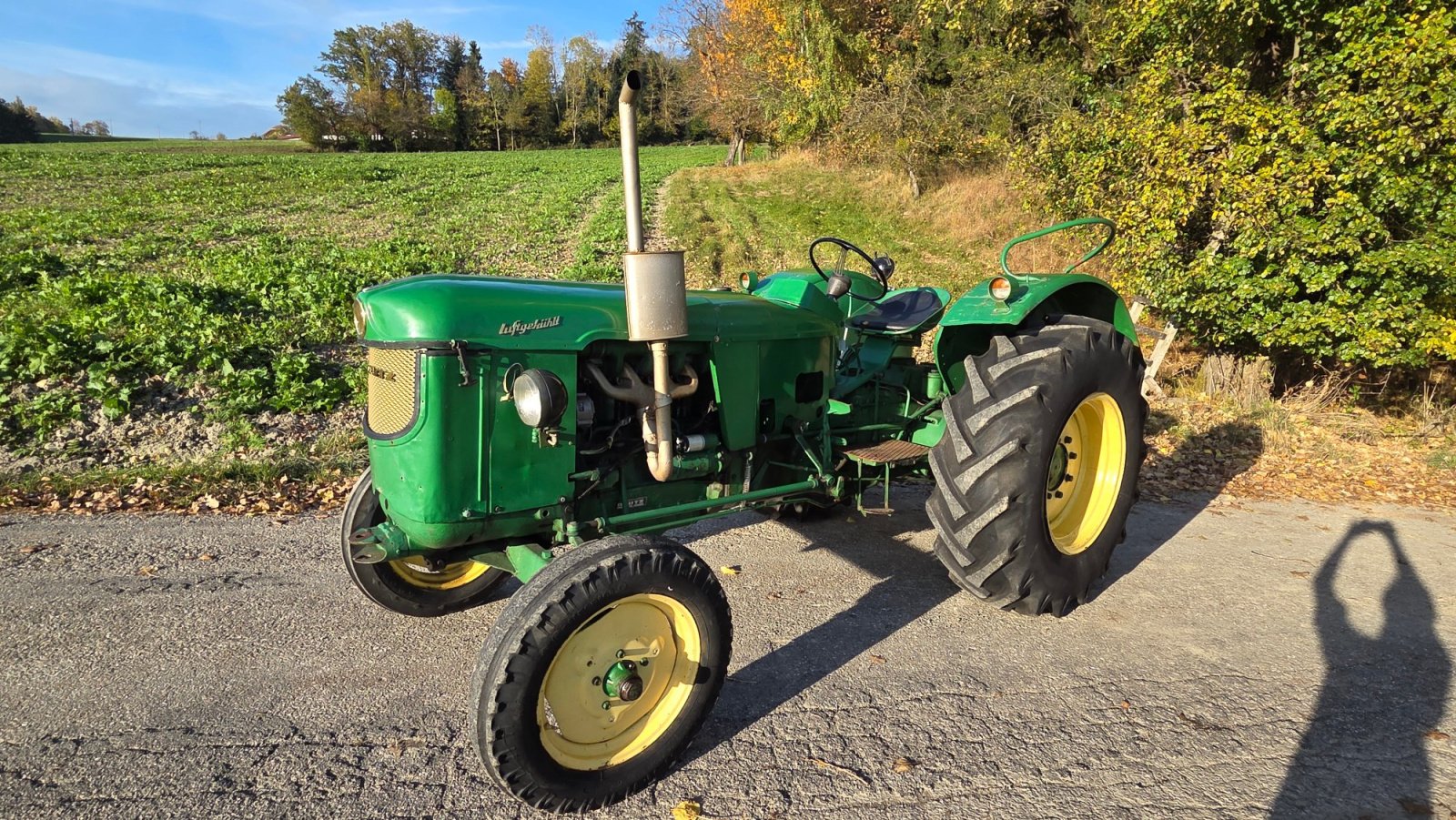 Oldtimer-Traktor des Typs Deutz D55, Gebrauchtmaschine in Ried im Innkreis (Bild 2)