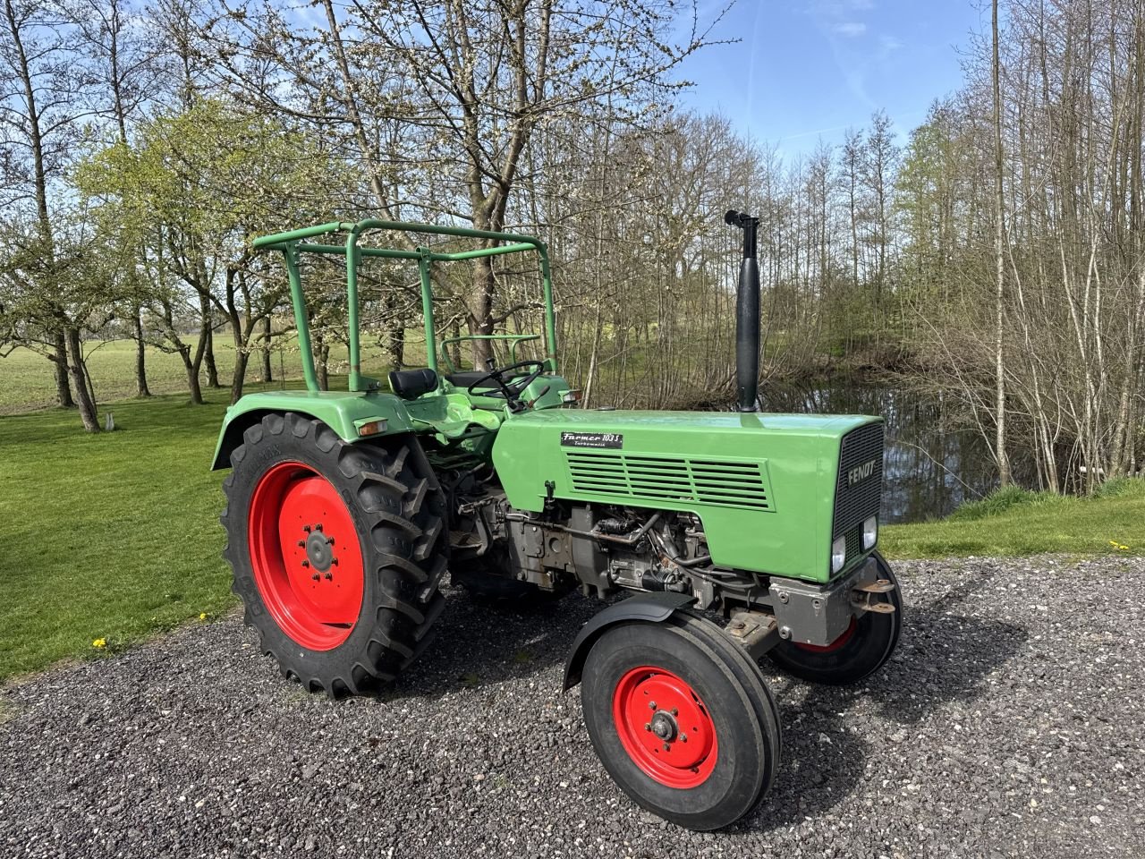 Oldtimer-Traktor des Typs Fendt farmer 103 S, Gebrauchtmaschine in Nieuw Heeten (Bild 5)