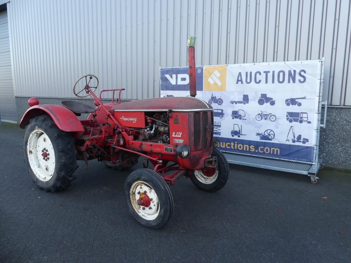 Oldtimer-Traktor типа Hanomag R228, Gebrauchtmaschine в Deurne (Фотография 5)