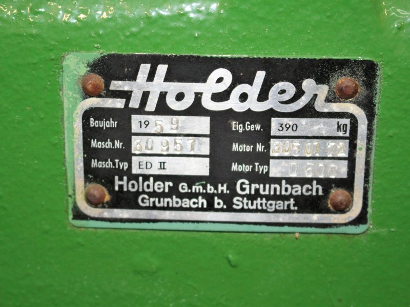 Oldtimer-Traktor типа Holder A 10, Gebrauchtmaschine в Tillmitsch (Фотография 1)