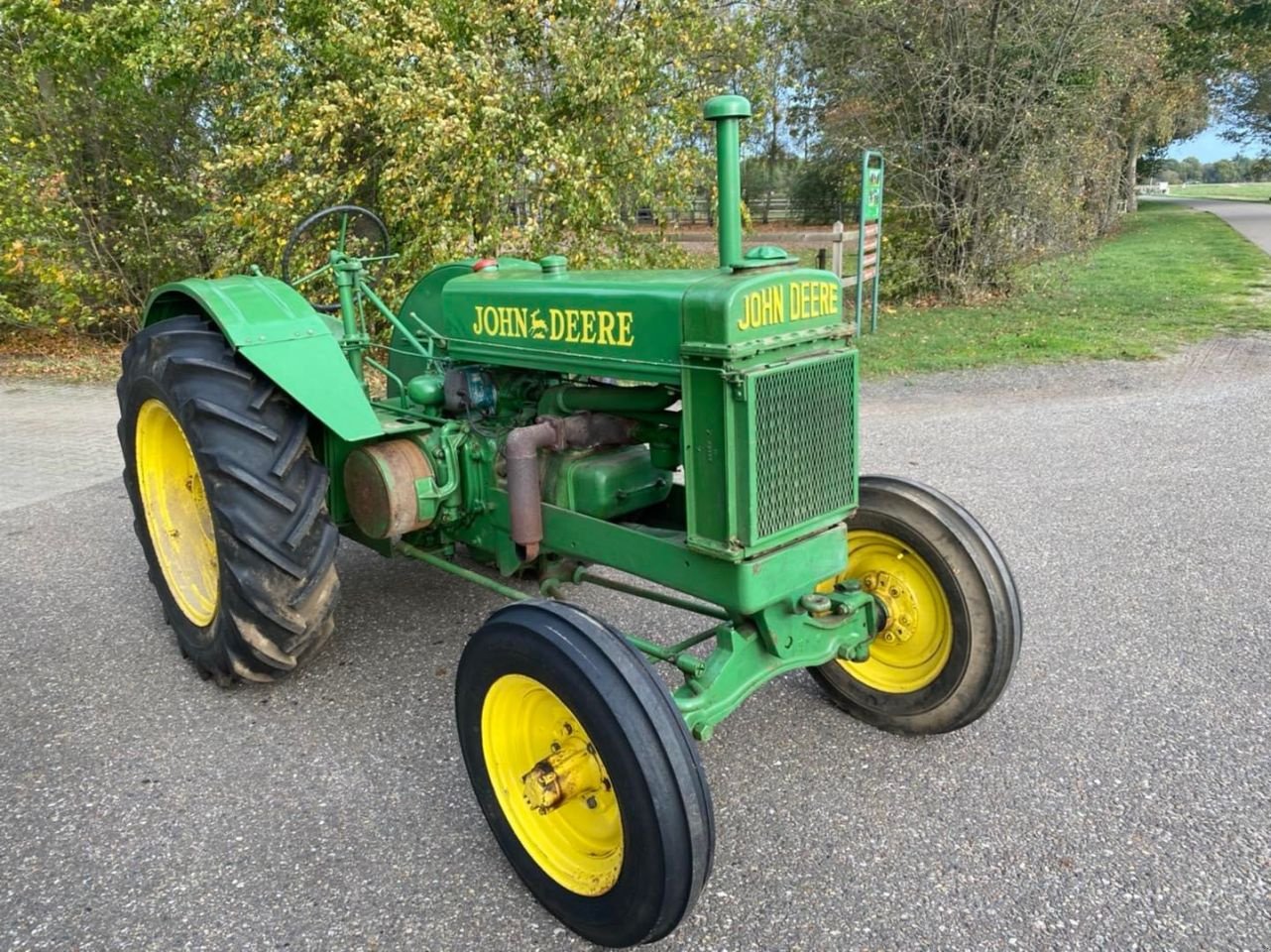 Oldtimer-Traktor des Typs John Deere BR, Gebrauchtmaschine in Ommen (Bild 3)