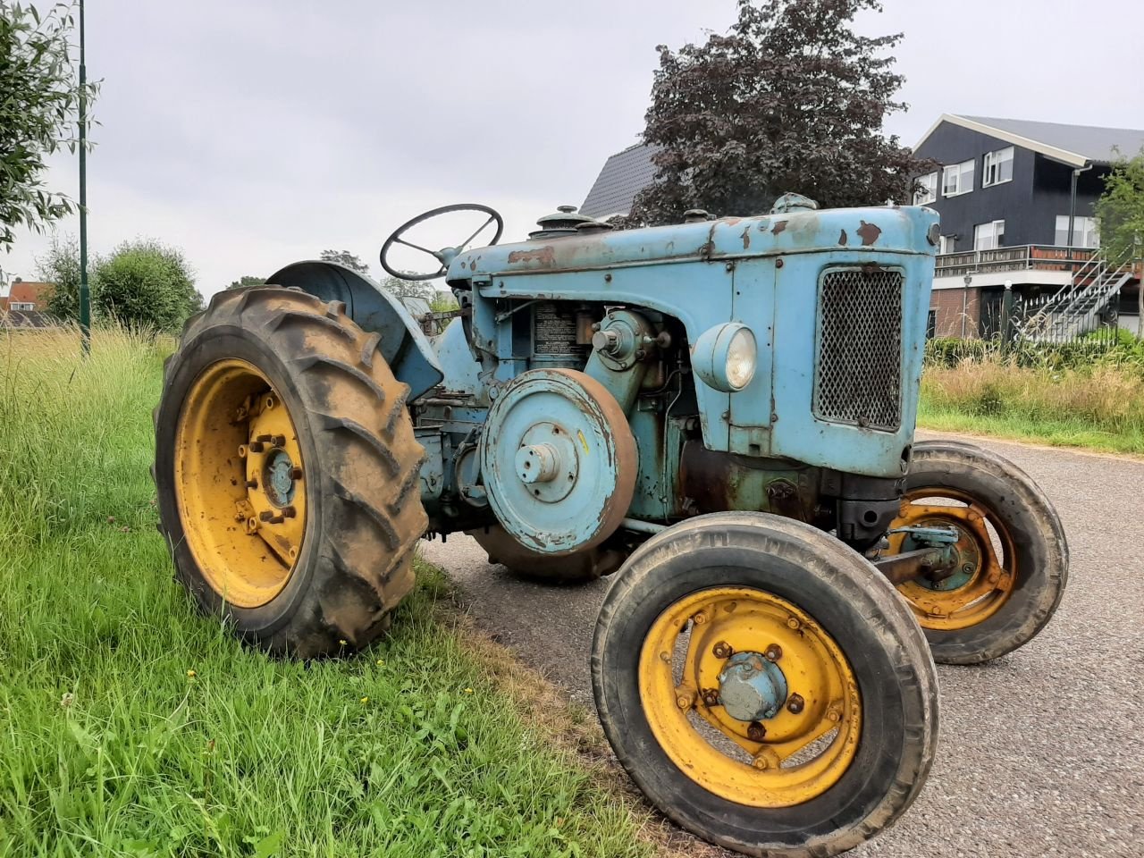 Oldtimer-Traktor des Typs Landini R35, Gebrauchtmaschine in Breukelen (Bild 4)