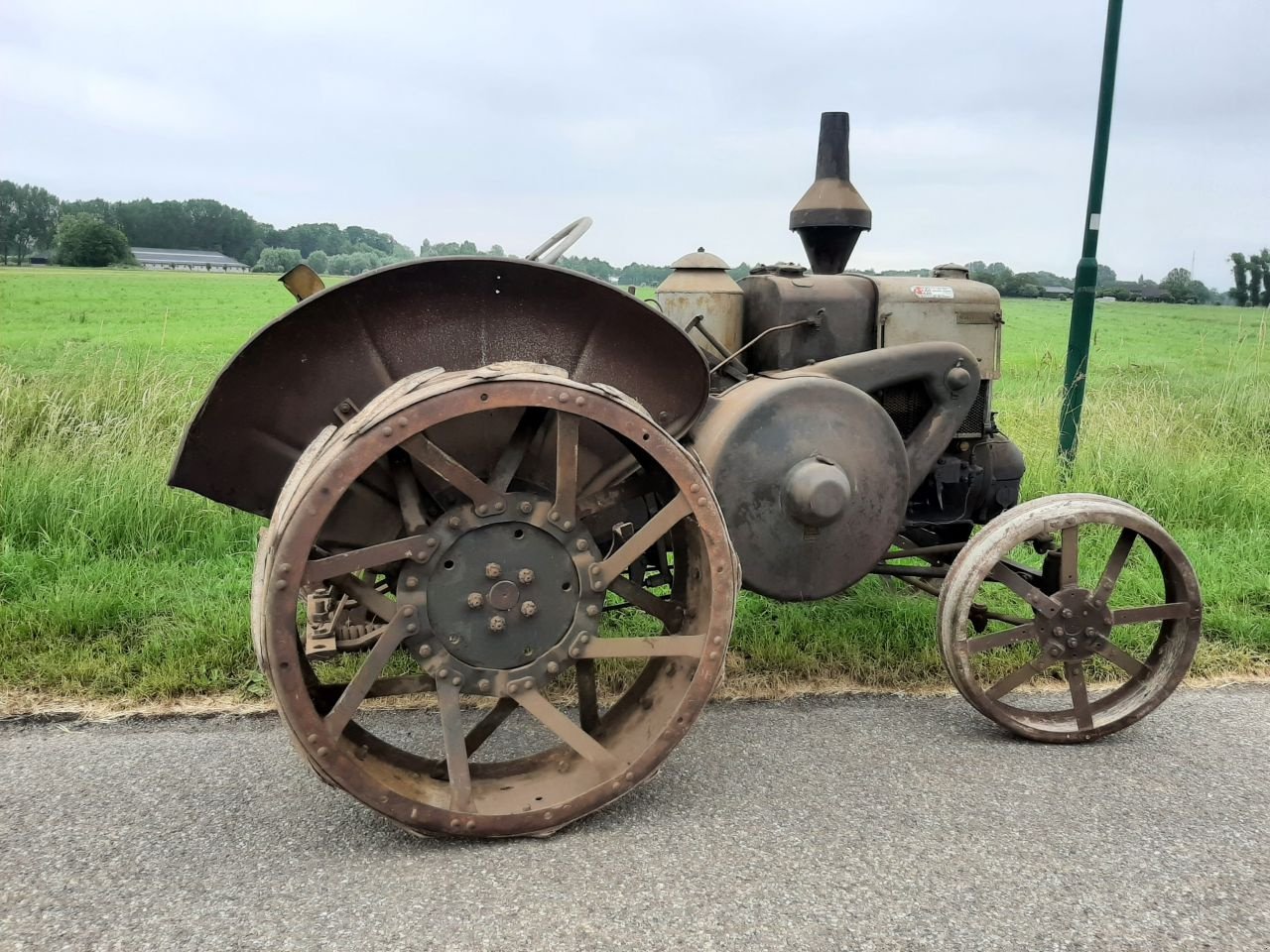 Oldtimer-Traktor des Typs Lanz 15/30, Gebrauchtmaschine in Breukelen (Bild 3)