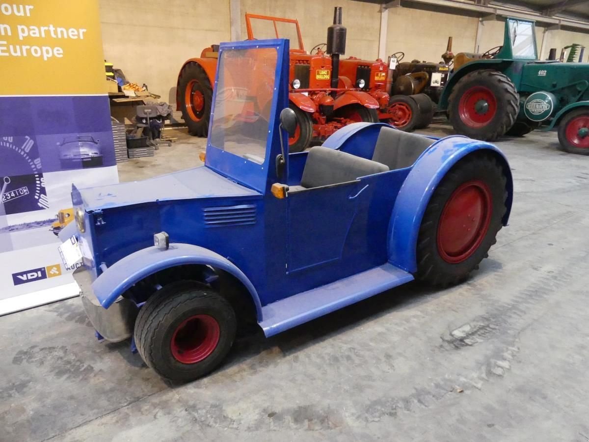 Oldtimer-Traktor Türe ait Lanz Eill-Bulldog, Gebrauchtmaschine içinde Deurne (resim 2)