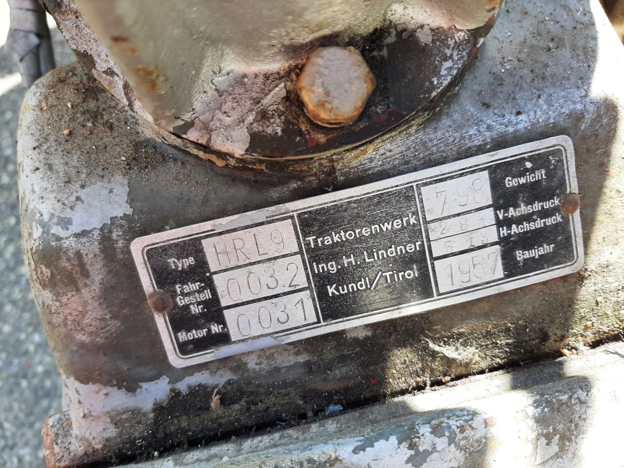 Oldtimer-Traktor tipa Lindner HRL9, Gebrauchtmaschine u Breukelen (Slika 10)