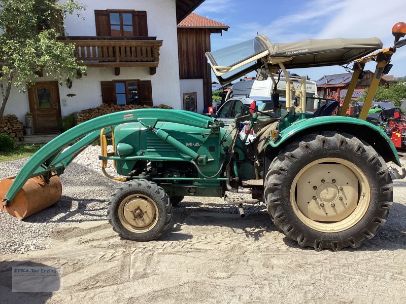 Oldtimer-Traktor типа MAN mit Frontlader und 2 Schaufeln, Gebrauchtmaschine в Ainring (Фотография 1)