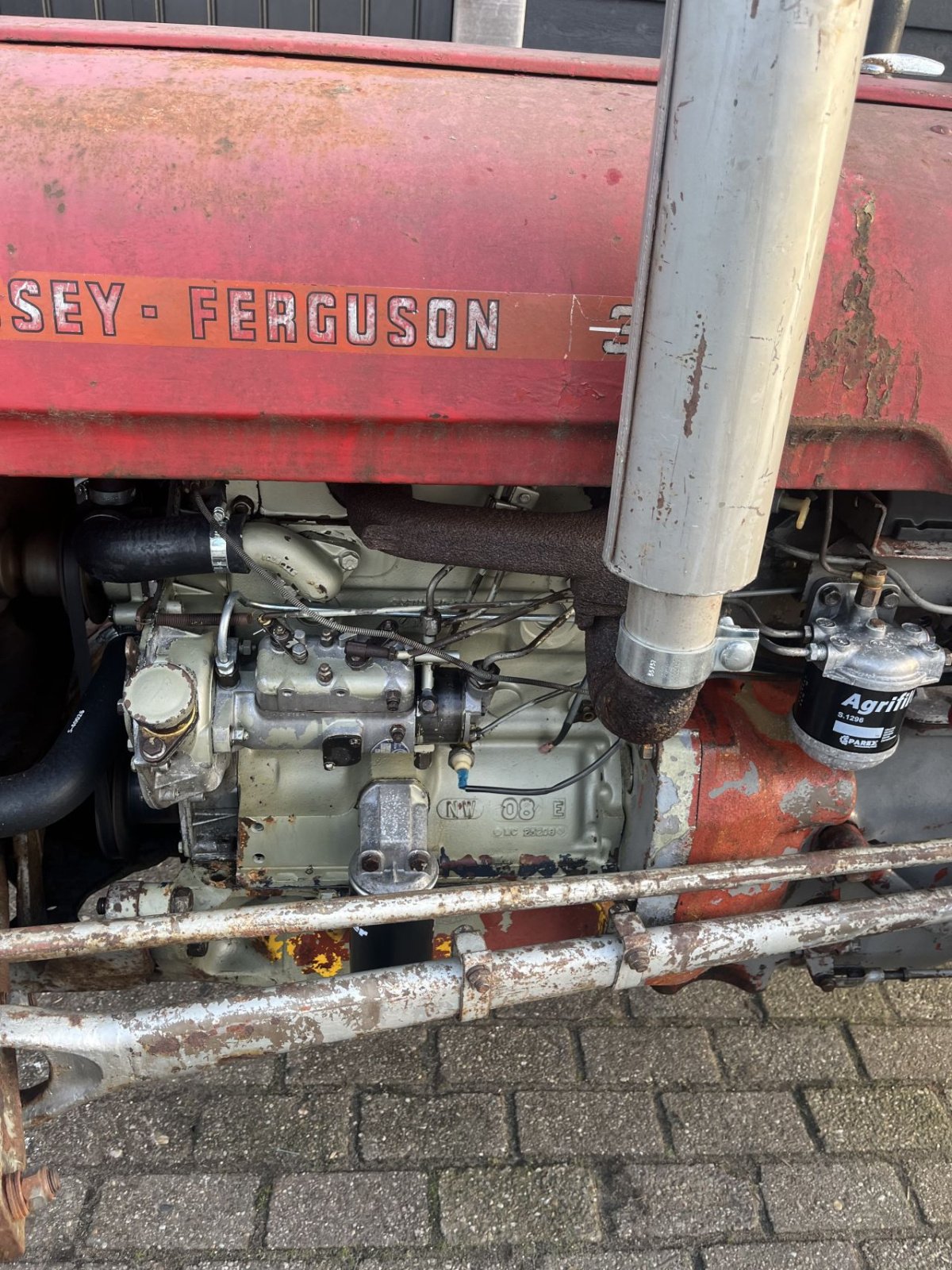 Oldtimer-Traktor a típus Massey Ferguson 35, Gebrauchtmaschine ekkor: Moerkapelle (Kép 4)
