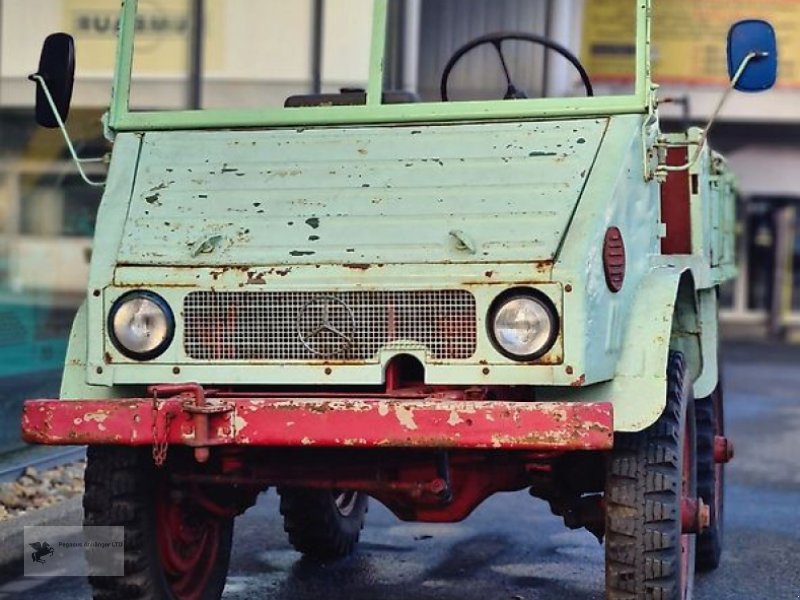 Oldtimer-Traktor des Typs Mercedes-Benz UNIMOG 411 Oldtimer Sammlerstück, Gebrauchtmaschine in Gevelsberg (Bild 1)