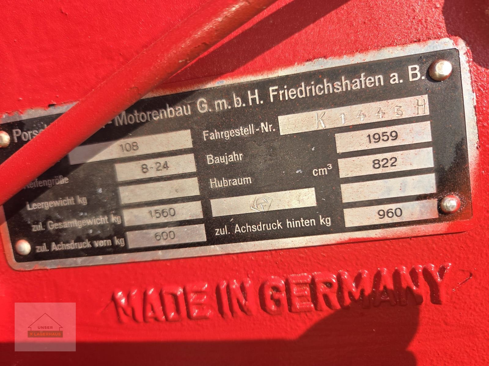 Oldtimer-Traktor типа Porsche Junior, Gebrauchtmaschine в Schlitters (Фотография 7)