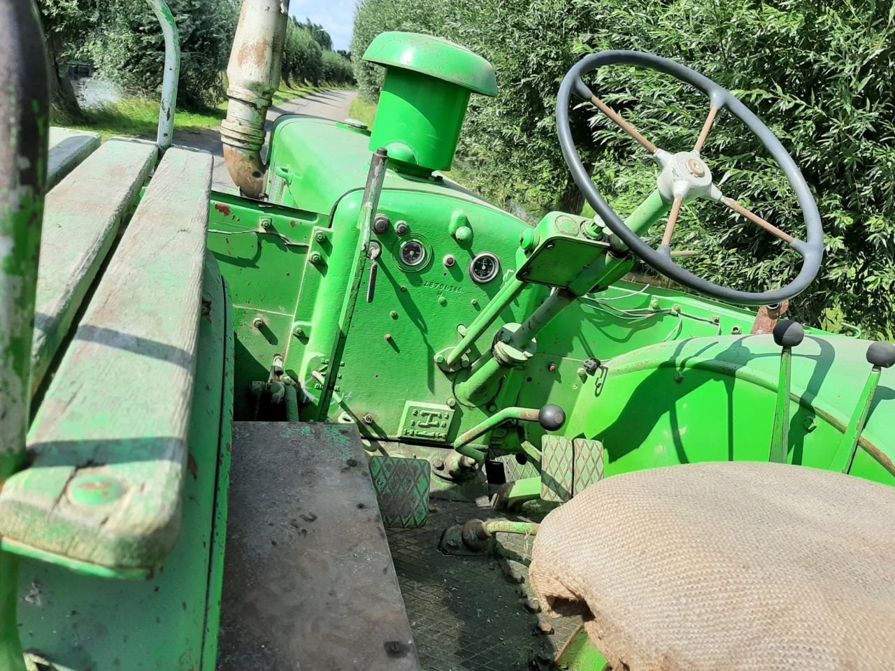 Oldtimer-Traktor tip Sonstige John Deere - Lanz John Deere - Lanz, Gebrauchtmaschine in Breukelen (Poză 9)