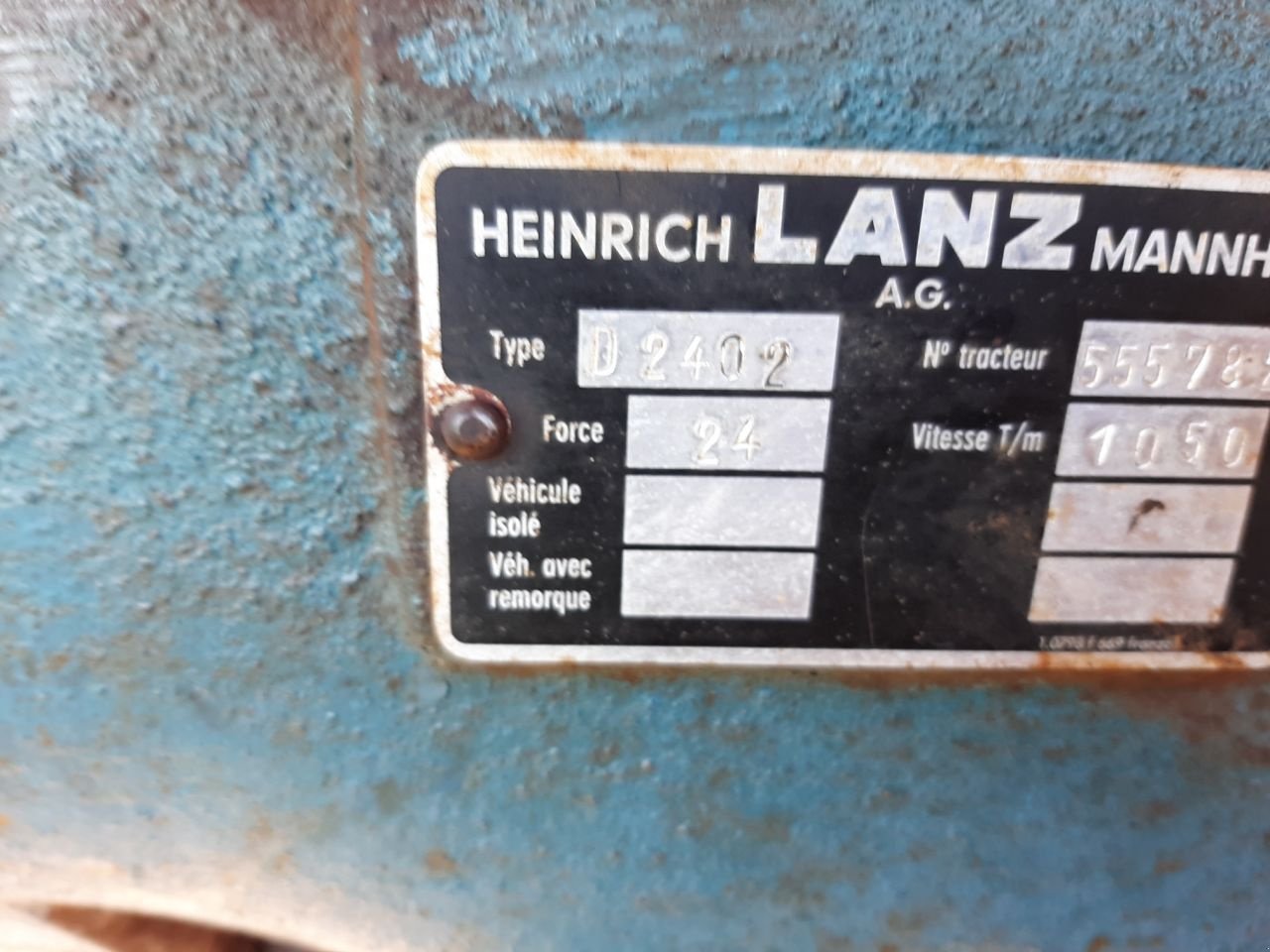 Oldtimer-Traktor des Typs Sonstige Lanz Bulldog D2402, Gebrauchtmaschine in Breukelen (Bild 5)