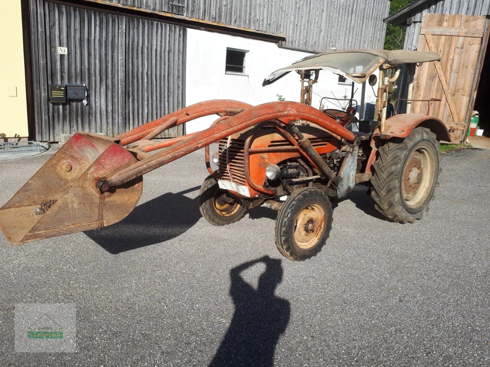 Oldtimer-Traktor typu Steyr 180, Gebrauchtmaschine v Freistadt (Obrázek 3)