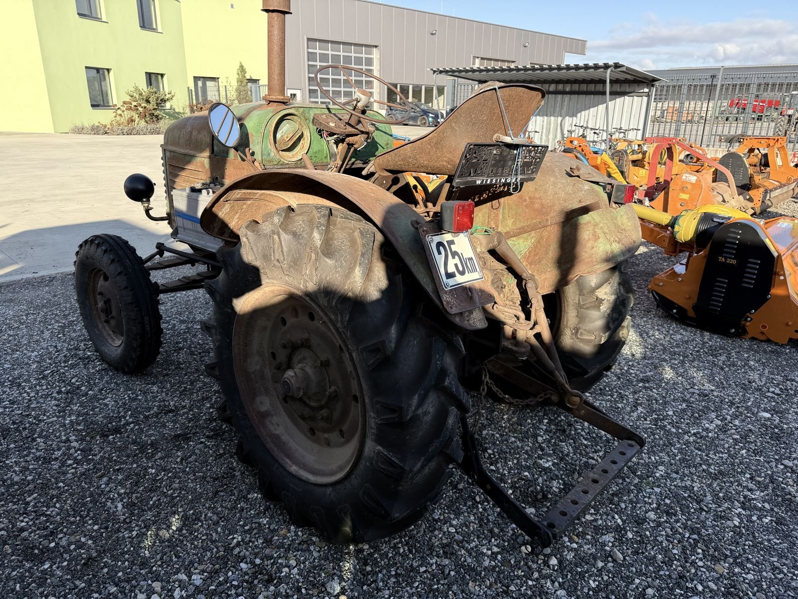 Oldtimer-Traktor a típus Steyr 180, Gebrauchtmaschine ekkor: Hohenruppersdorf (Kép 4)