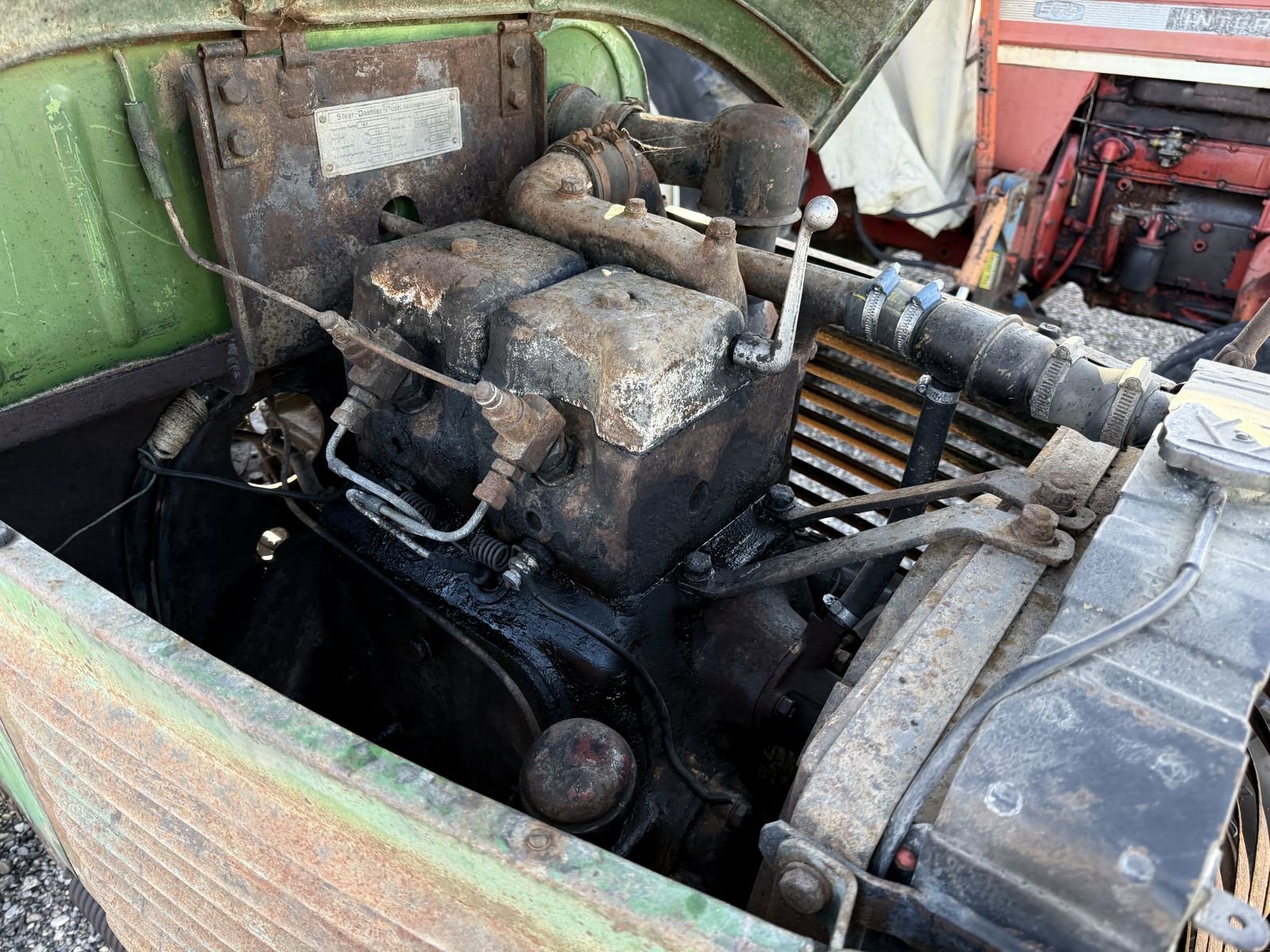 Oldtimer-Traktor a típus Steyr 180, Gebrauchtmaschine ekkor: Hohenruppersdorf (Kép 8)