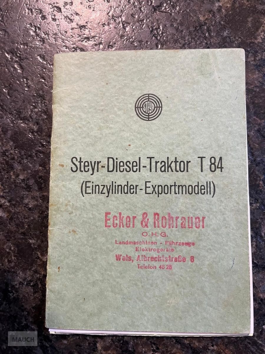 Oldtimer-Traktor za tip Steyr T84, Gebrauchtmaschine u Burgkirchen (Slika 4)
