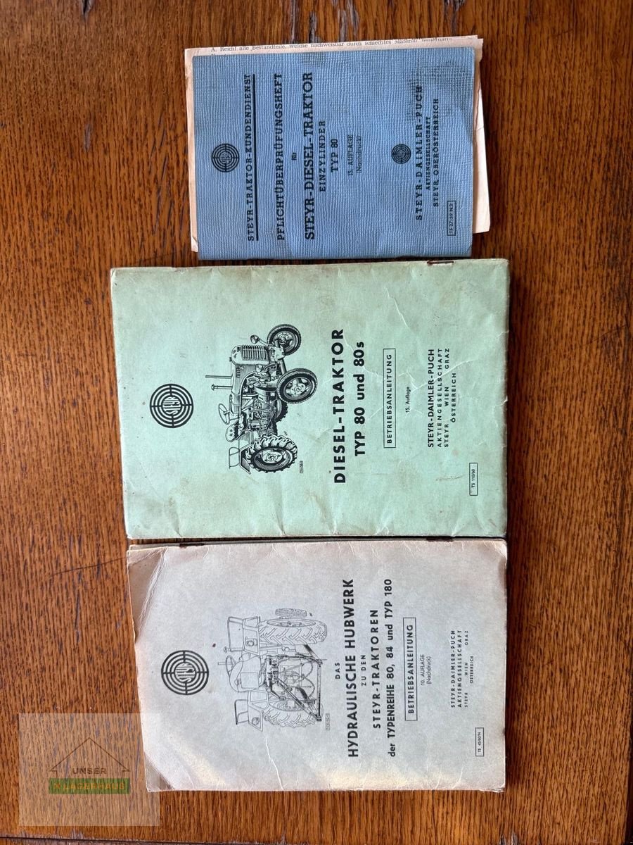 Oldtimer-Traktor del tipo Steyr Typ 80, Gebrauchtmaschine In Hartberg (Immagine 8)