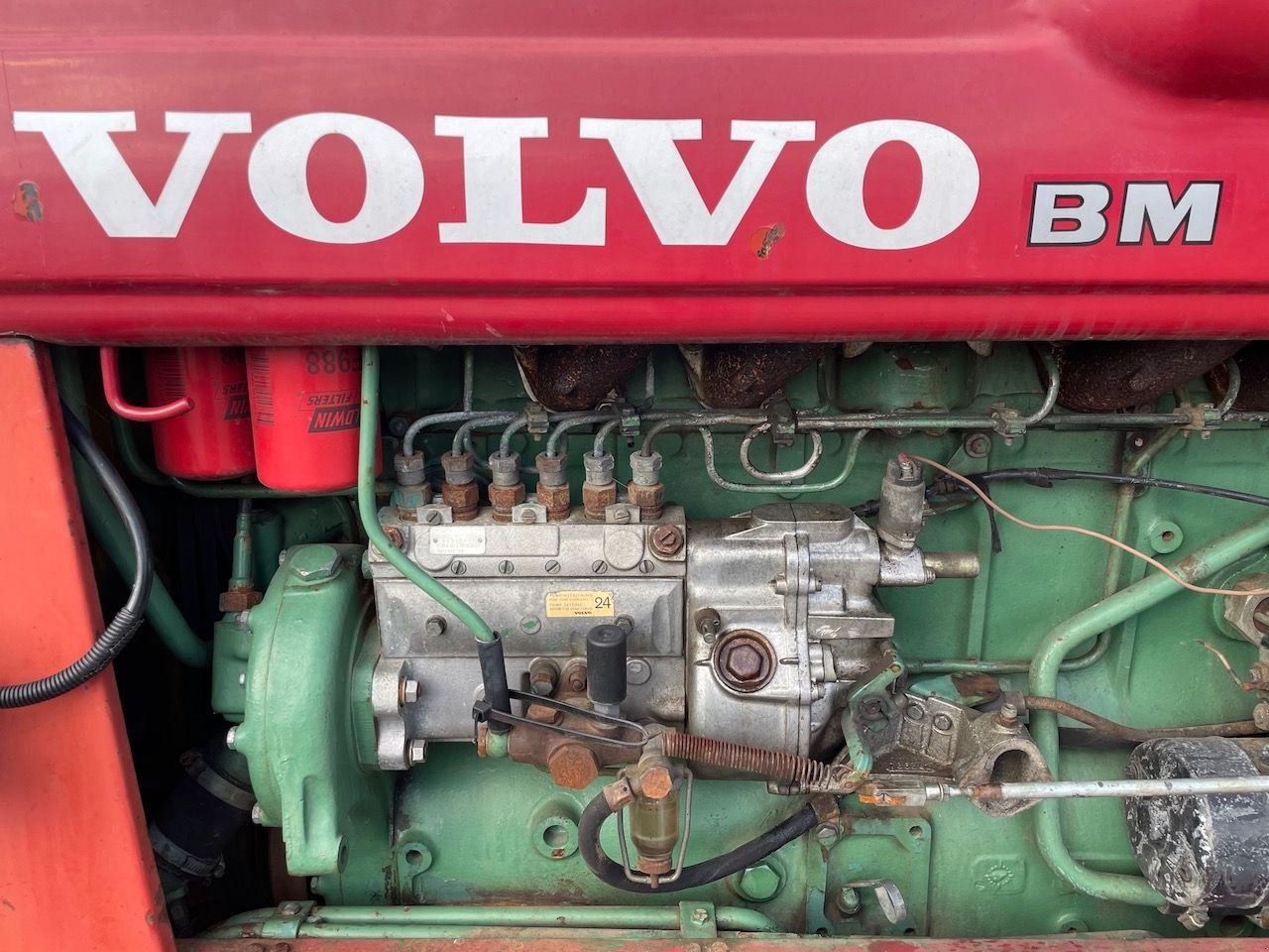 Oldtimer-Traktor des Typs Volvo BM Volvo BM T800 C Turbo, Gebrauchtmaschine in Holten (Bild 9)